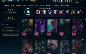 Prata 4 com 150 Champs e 53 Skins