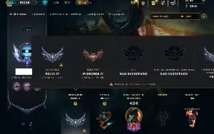 Prata 4 com 150 Champs e 53 Skins
