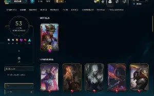 Prata 4 com 150 Champs e 53 Skins