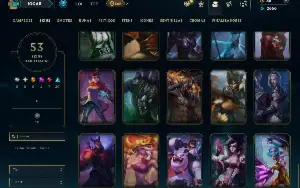 Prata 4 com 150 Champs e 53 Skins