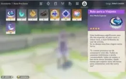 Conta Genshin Impact (4 Nat5) - KEQING / MONA / VENTI E KLEE