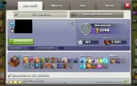 CV 10 do desapego, muito muro lv 10 e herois 17-16 -1900 gem