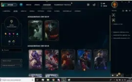 2 Contas Platina  League of Legends 100R$