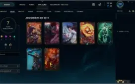 2 Contas Platina  League of Legends 100R$