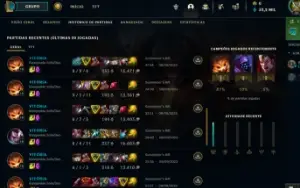 Conta Smurf high elo lol