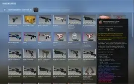 CONTA CSGO COM INVENTARIO