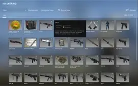 CONTA CSGO COM INVENTARIO
