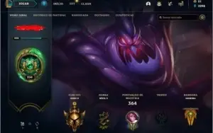 CONTA LOL QUASE TODOS CAMPEÕES E MT SKIN