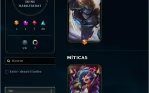 Conta league of legends ouro 1 level 200+