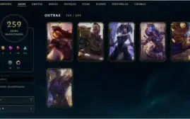 Conta de LoL criada na S3