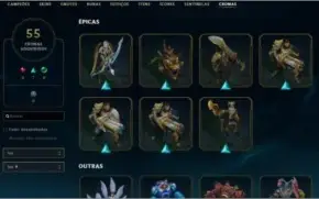 Conta 781 Skins
