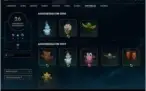 Conta gold 2 criada na S 2  com 223 skins full champions.