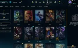 Conta de lol platina com mmr alto (Email não verificado)
