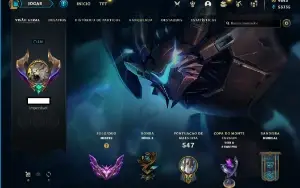 Conta Mestre 74%WR / 53k EA e 9643 RP/ full champ/ 141 skins