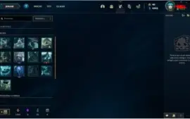 Conta LOL G4, level 166, 50 skins