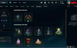 Conta LOL G4, level 166, 50 skins