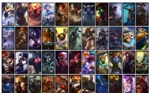 Conta ouro 1 com TODOS os champs e 139 Skins + 1 Prestigio