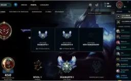CONTA DIAMANTE 2, COM TODOS CAMPEÕES E 131 SKINS.