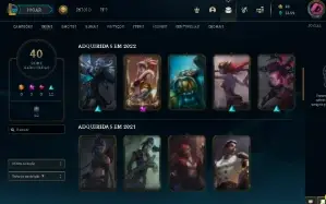 Conta Inativa com 2 SKINS DE YASUO