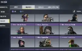 Conta COD MÓBILE 2 lendárias
