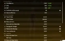 AR 58 11 Personagens Limitados 9 Armas T5