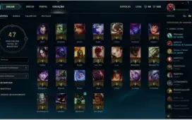Conta Lol Unranked