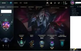 CONTA PLATINA COM 206 SKINS - PLATINA I - 2 LEVEL 277