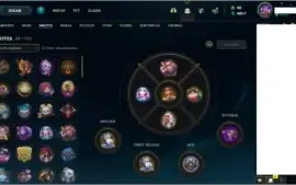 CONTA PLATINA COM 206 SKINS - PLATINA I - 2 LEVEL 277