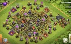 Conta do clash of clans full cv 11 com 10 mil gemas