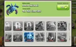 Conta do clash of clans full cv 11 com 10 mil gemas