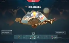 CONTA C/ SKIN DE TDS ARMAS (SUBLIME, SAQUEADOR, ONI, LEQUE)