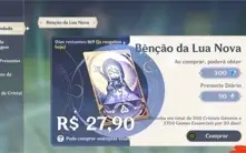 conta de genshin end game p2w sem vínculo