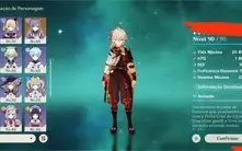 conta de genshin end game p2w sem vínculo