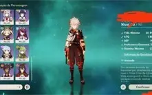 conta de genshin end game p2w sem vínculo
