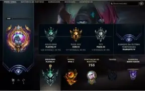 Conta Lendária de League of Legends