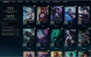 Conta Lendária de League of Legends