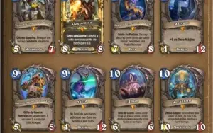 Conta Hearthstone Fundo Lenda -70 lendárias, todas expansões