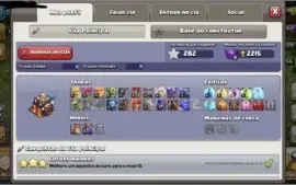 Conta cv10 coringa e clash Royale com varias lendárias