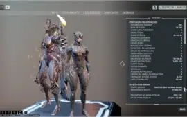 Conta Warframe MR26  +4000 1040 Logins - Horas 44000 Pls