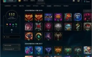 Todos os Champ,170 Skins