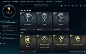Conta LOL com todas as skins