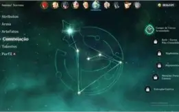 Genshin Impact - Conta AR40 - Diluc 1 Constelação + Klee