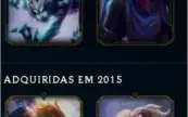 Conta League of Legends lv 29 com skins (1 ultimate)