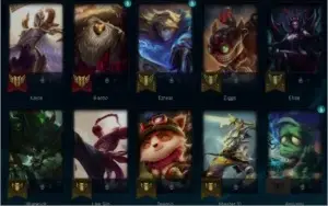 Conta League of Legends lv 29 com skins (1 ultimate)