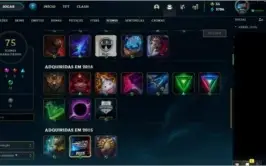 Conta League of Legends - Prata I | Nível 85 |25 skins.