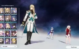 Conta de Honkai Star Rail com Luocha+Loba+Yanqing+Clara+Bis