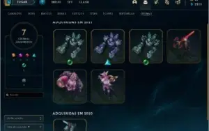 Conta League of legends platina II
