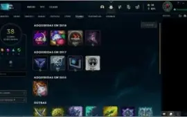 Conta League of Legends Level 30 Unranked