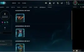 Conta League of Legends Level 30 Unranked