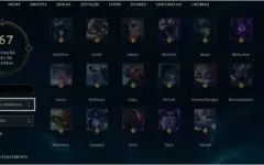 conta league of legends